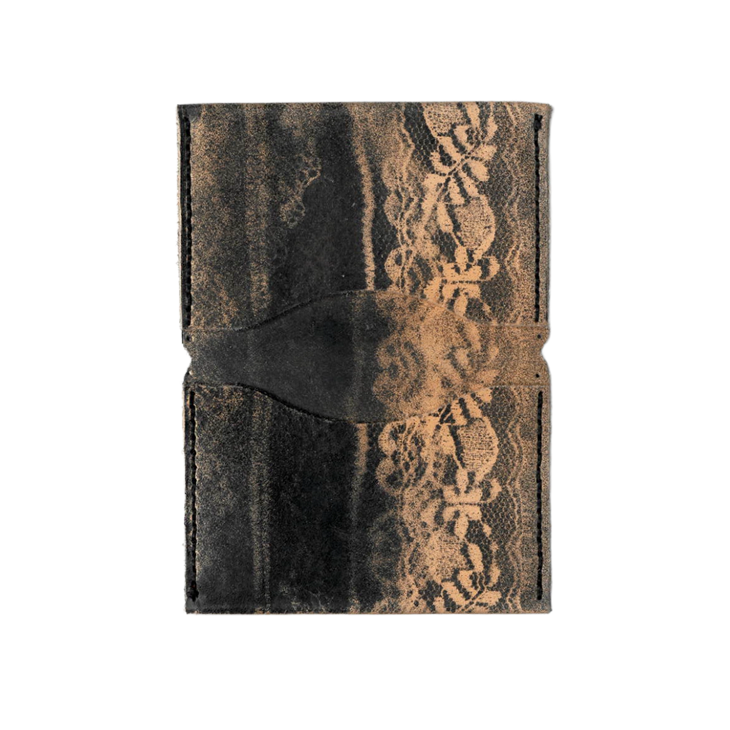 Lace Spray Painted Wallet