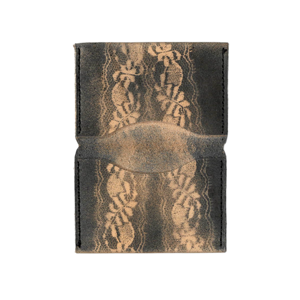 Lace Spray Painted Wallet